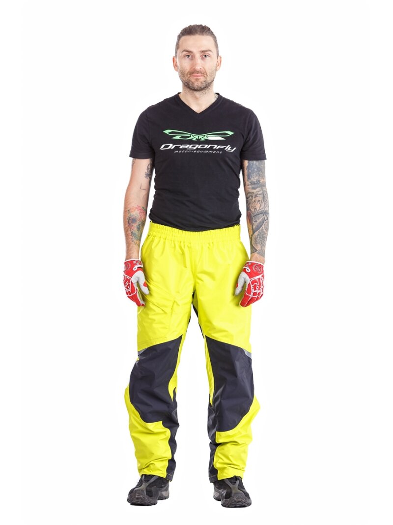 LIETAUS KELNĖS DRAGONFLY EVO GELTONOS UNISEX LIETAUS KELNĖS DRAGONFLY EVO GELTONOS UNISEX