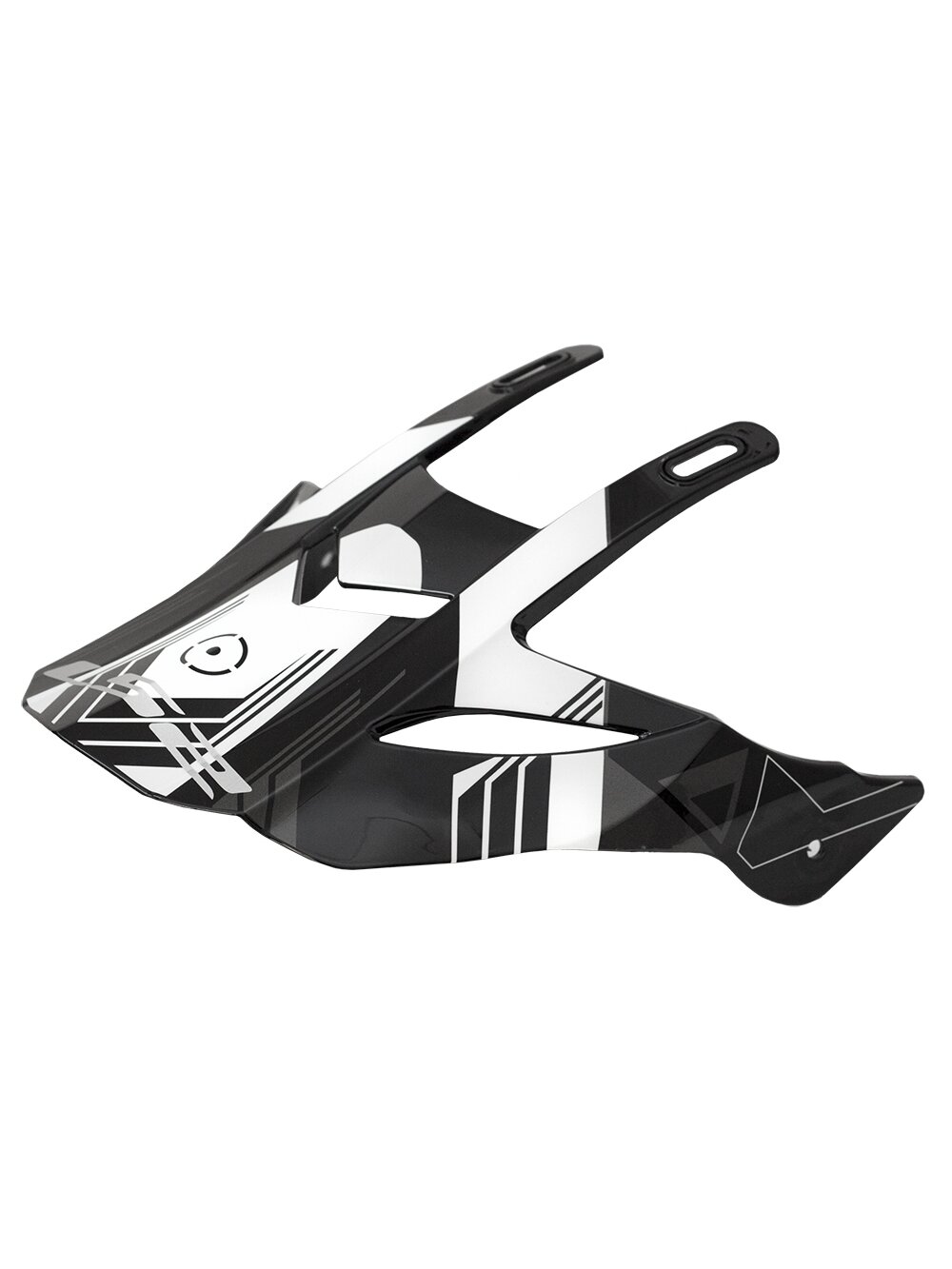 LS2 PEAK MX436 TRIGGER BLACK WHITE TITANIUM