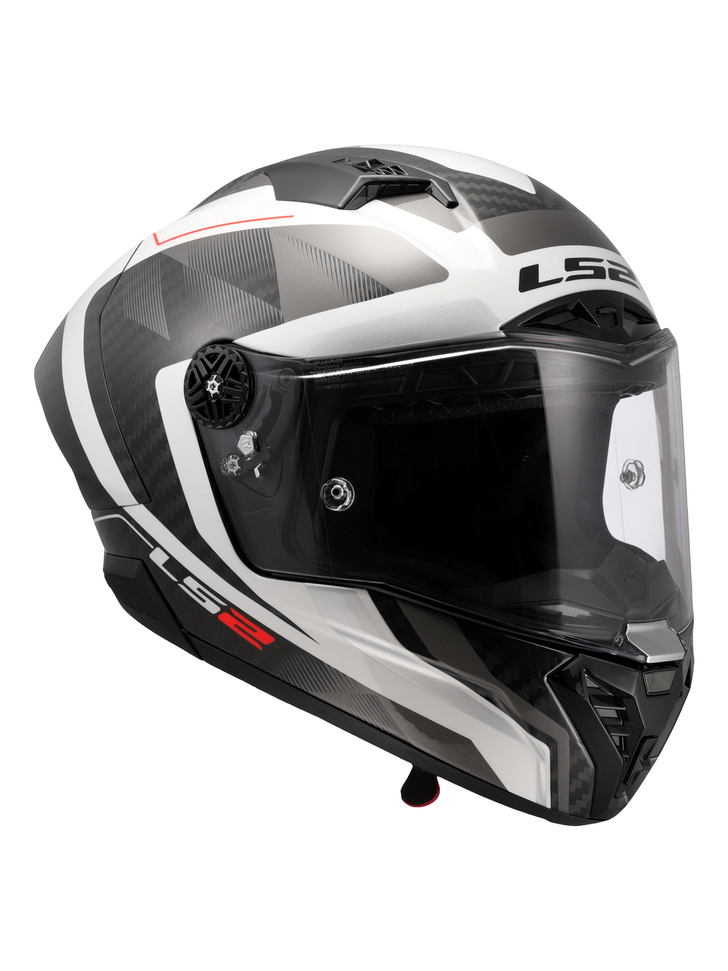 LS2 FF805 THUNDER GP AERO RAUTE WHITE GREY-06 7