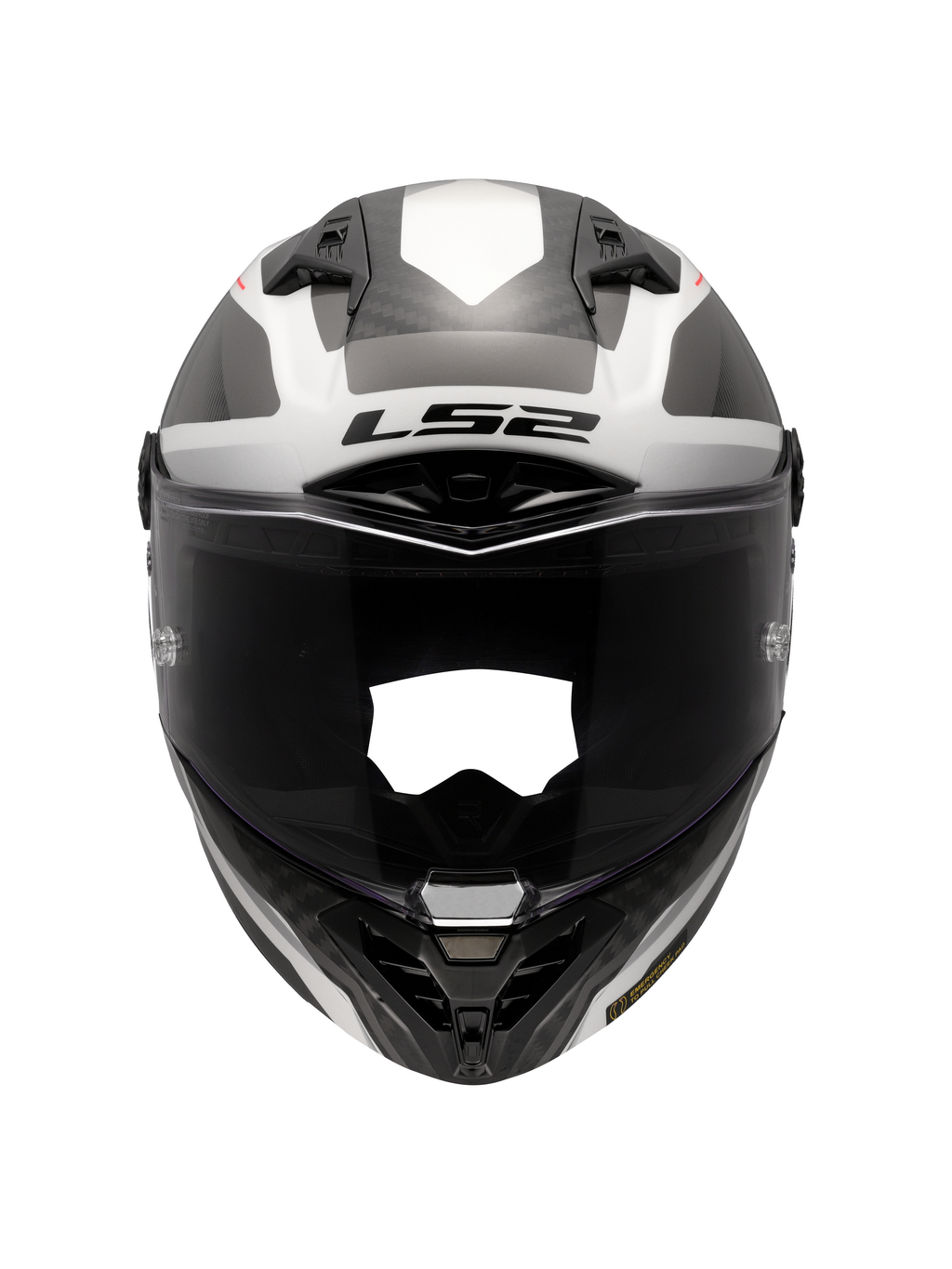 LS2 FF805 THUNDER GP AERO RAUTE WHITE GREY-06 8