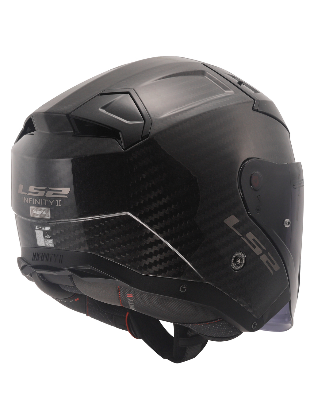 LS2 OF603 INFINITY II GLOSS CARBON-06 5