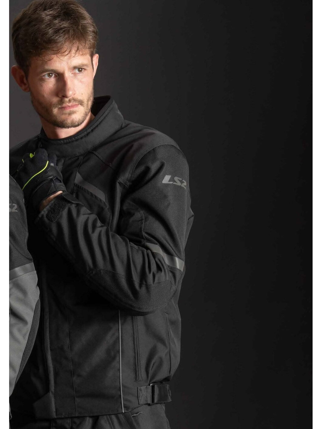 LS2 SERRA EVO MAN JACKET BLACK 3