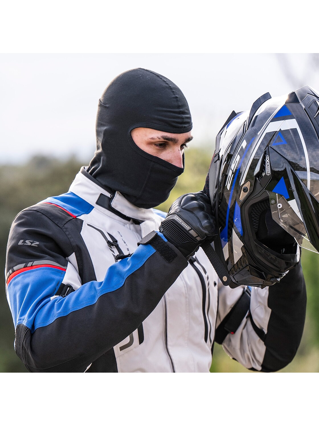 LS2 ELASTIC POLYESTER BALACLAVA 1 LS2 ELASTIC POLYESTER BALACLAVA 1