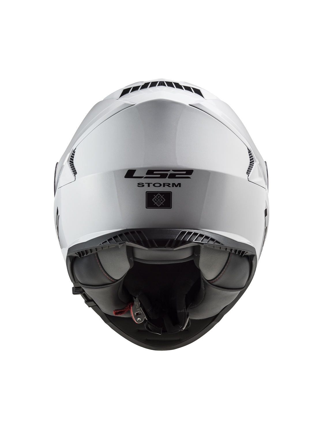 LS2 FF800 STORM SOLID WHITE 4 LS2 FF800 STORM SOLID WHITE 4