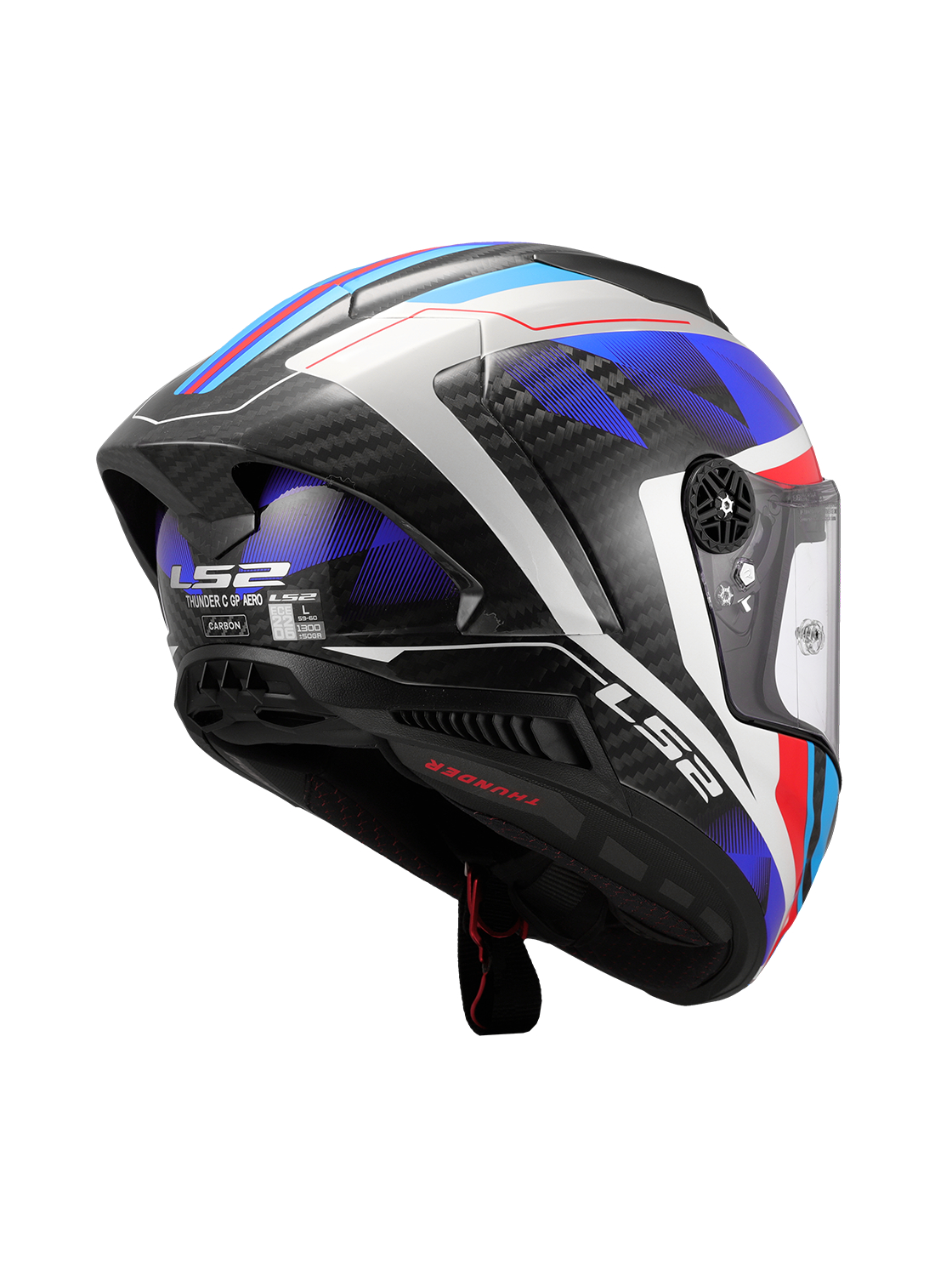 LS2 FF805 THUNDER GP AERO RAUTE BLUE RED-06 6