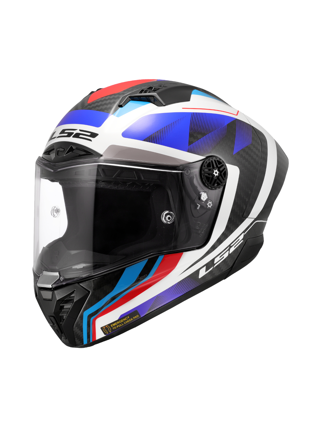 LS2 FF805 THUNDER GP AERO RAUTE BLUE RED-06 LS2 FF805 THUNDER GP AERO RAUTE BLUE RED-06