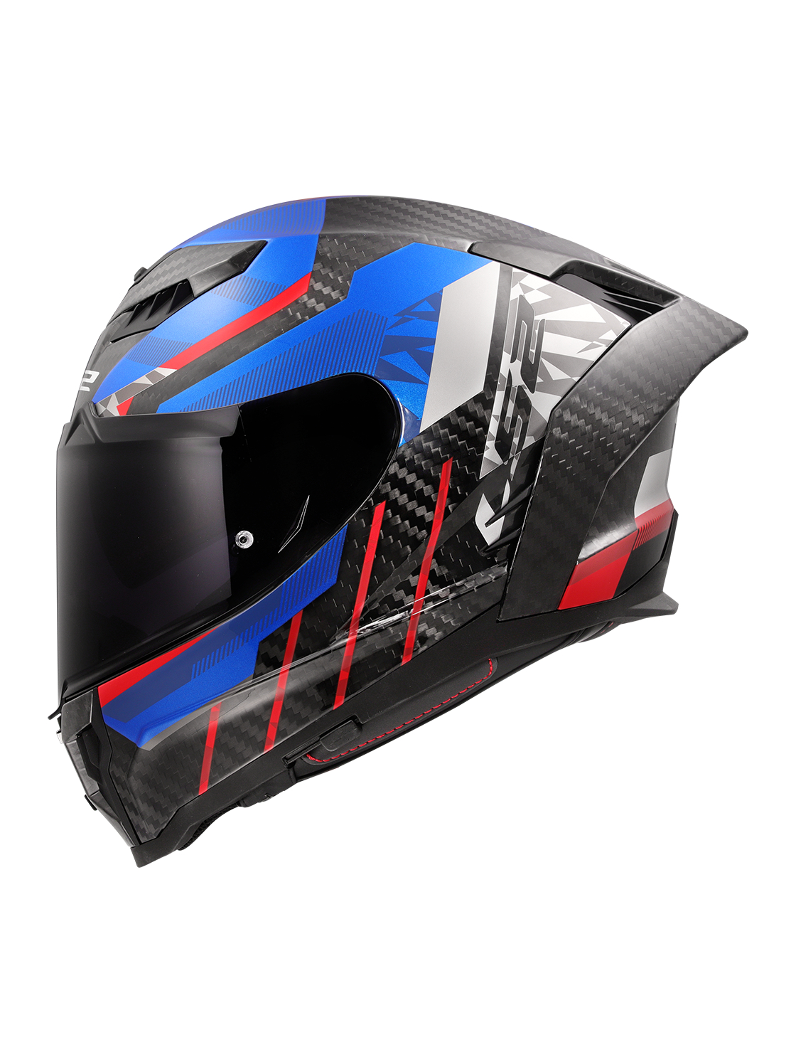 LS2 FF807 DRAGON TRAX BLUE RED 3 LS2 FF807 DRAGON TRAX BLUE RED 3