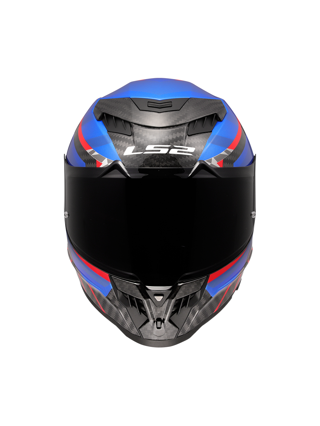 LS2 FF807 DRAGON TRAX BLUE RED 6