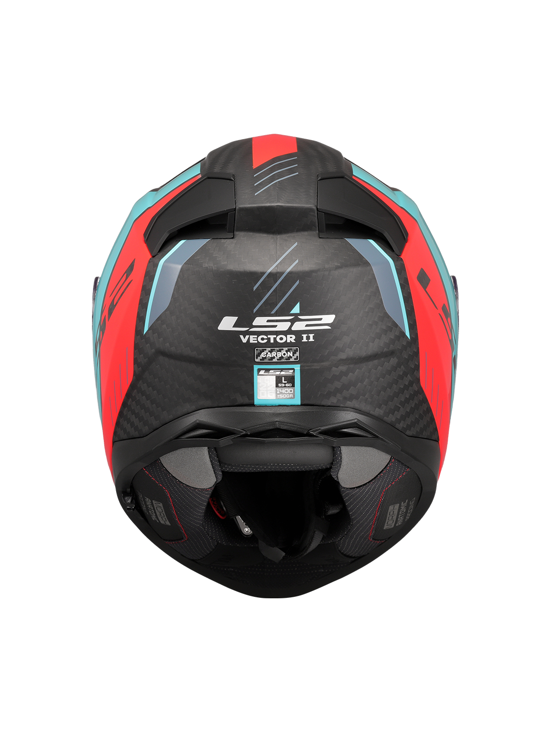 LS2 FF811 VECTOR II C GRID RED CYAN-06 7 LS2 FF811 VECTOR II C GRID RED CYAN-06 7