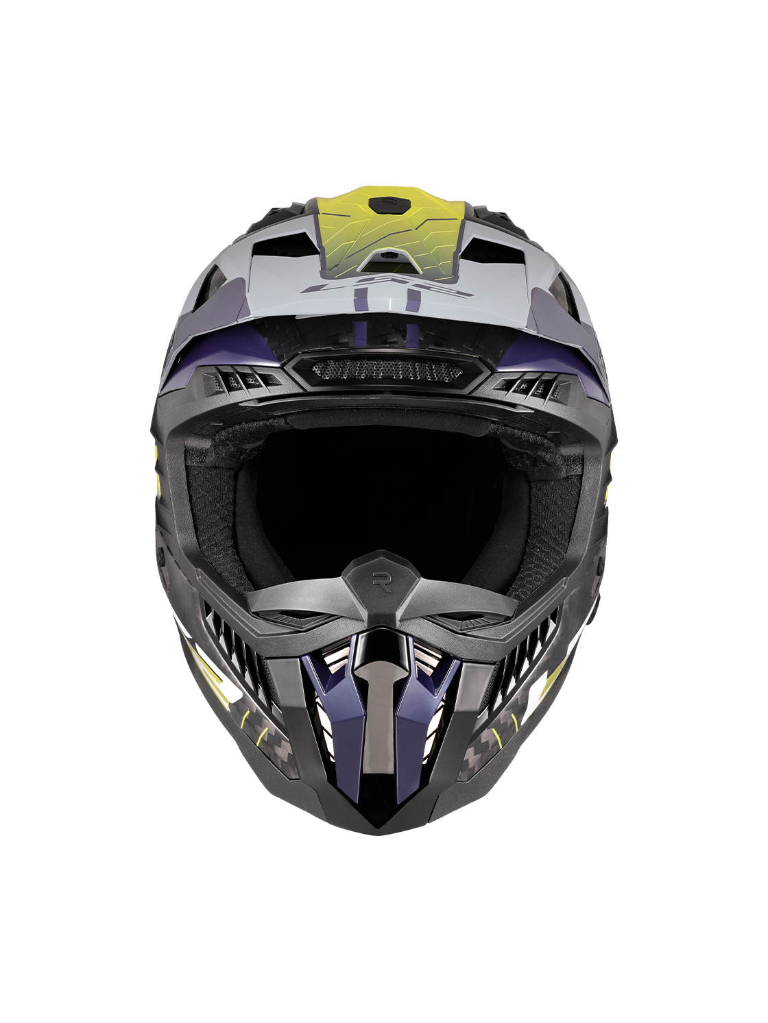 LS2 MX703 X-FORCE GALUO GREY H-VIS YELLOW-06 6 LS2 MX703 X-FORCE GALUO GREY H-VIS YELLOW-06 6