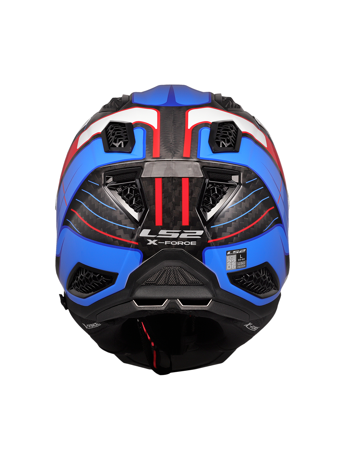 LS2 MX703 X-FORCE GALUO WHITE RED BLUE-06 3 LS2 MX703 X-FORCE GALUO WHITE RED BLUE-06 3