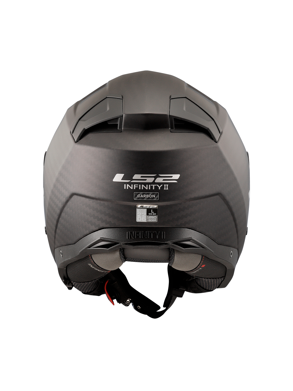 LS2 OF603 INFINITY II MATT CARBON-06 2 LS2 OF603 INFINITY II MATT CARBON-06 2