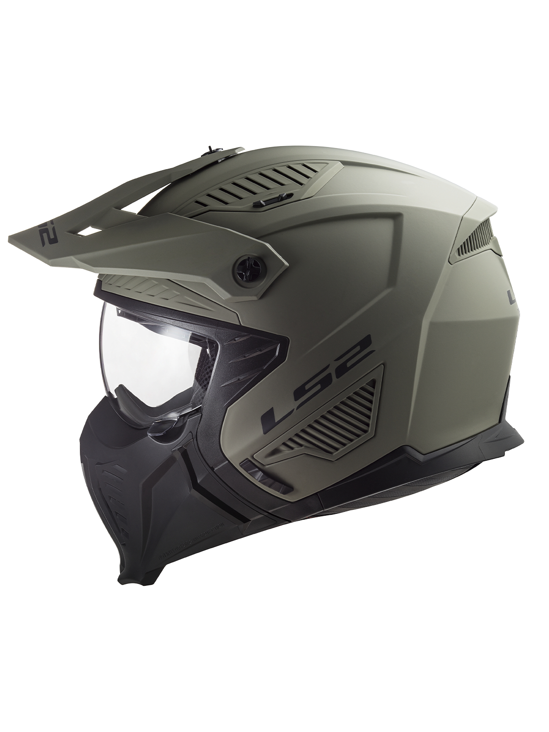 LS2 OF606 DRIFTER SOLID MATT SAND-06 1