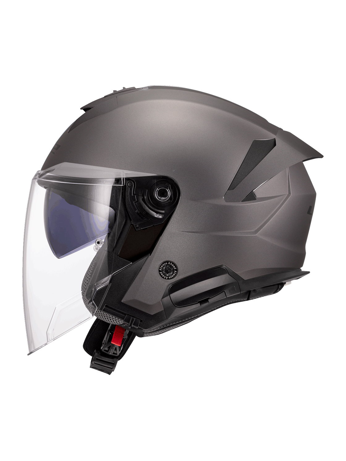 LS2 OF618 VERSO II SOLID MATT TITANIUM