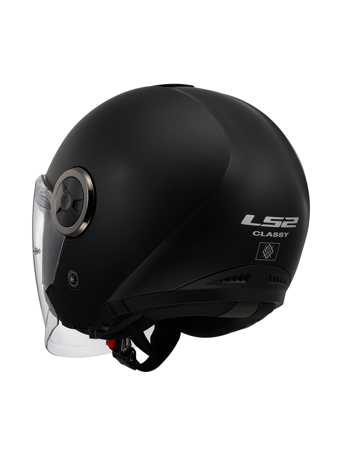 LS2 OF620 CLASSY SOLID MATT BLACK-06 2