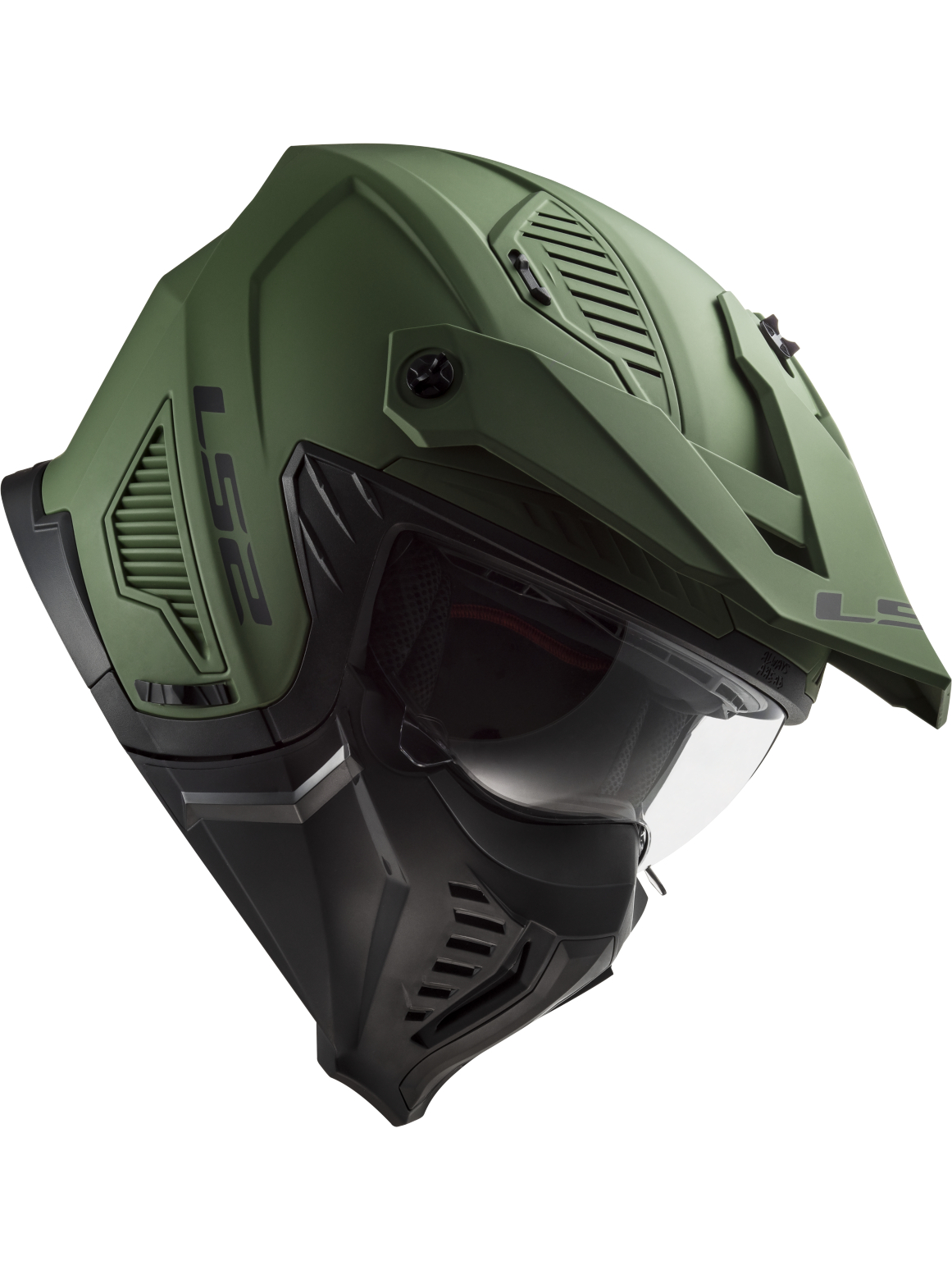 LS2 OF606 DRIFTER SOLID MATT MILITARY GREEN-06 4 LS2 OF606 DRIFTER SOLID MATT MILITARY GREEN-06 4