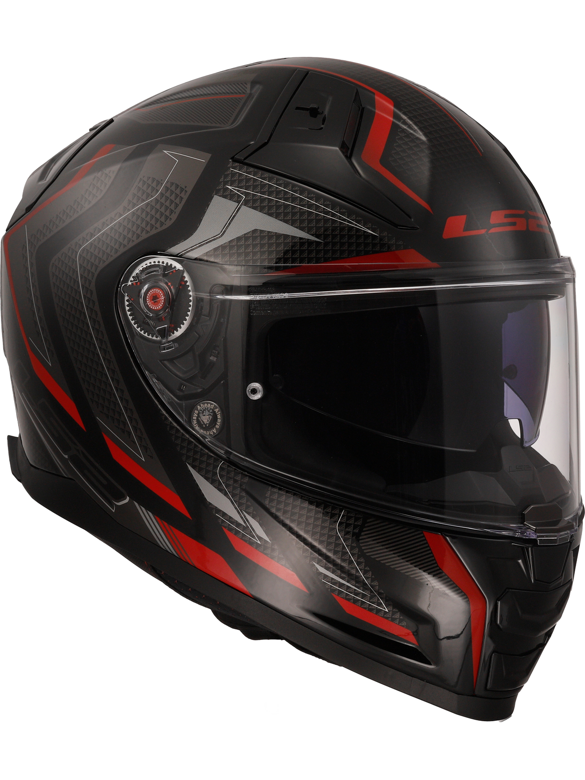LS2 FF811 VECTOR II ALIZER BLACK RED-06 6