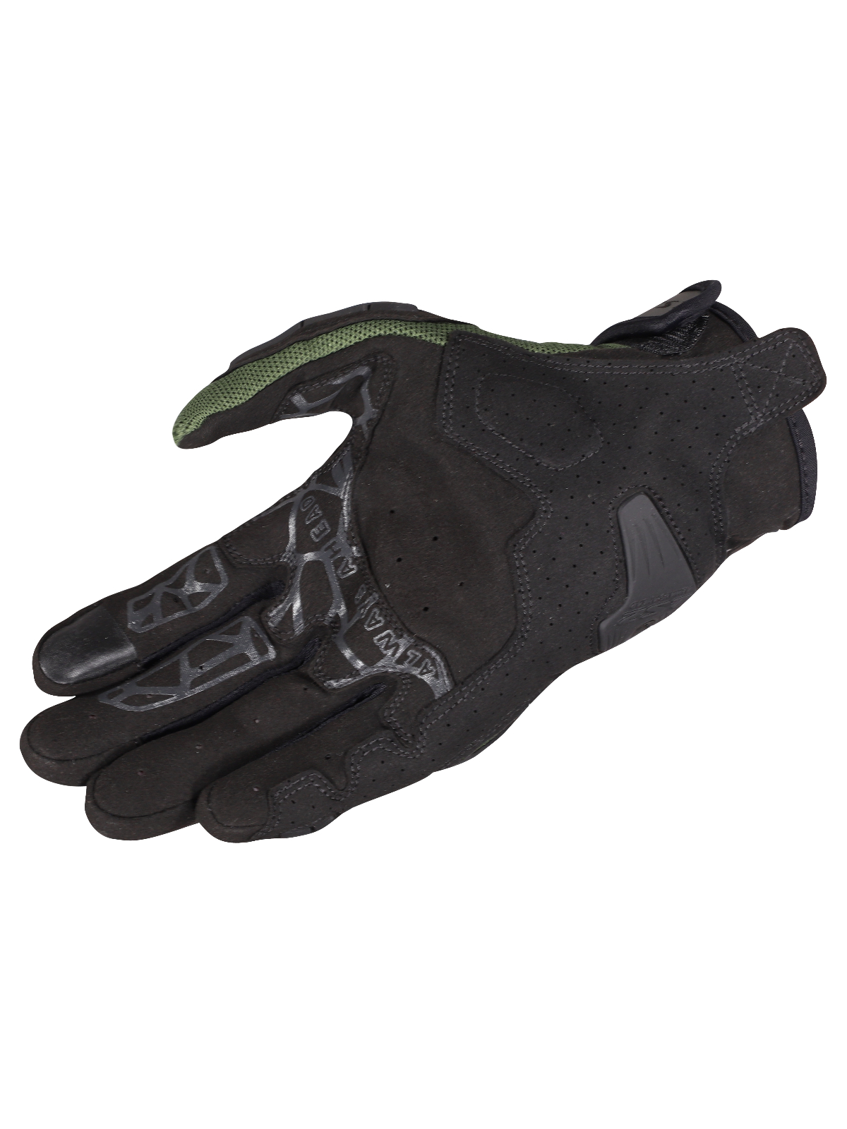 LS2 ALL TERRAIN II MAN GLOVES BLACK GREEN 1