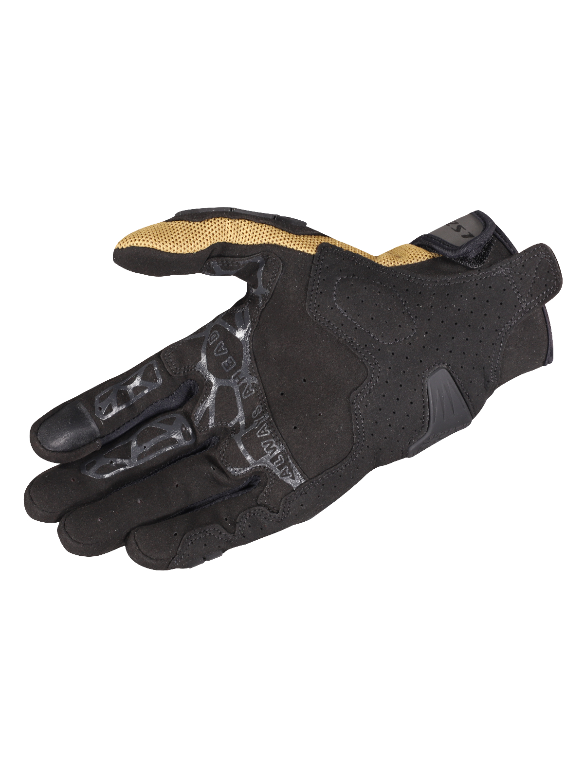 LS2 ALL TERRAIN II MAN GLOVES BLACK SAND 1