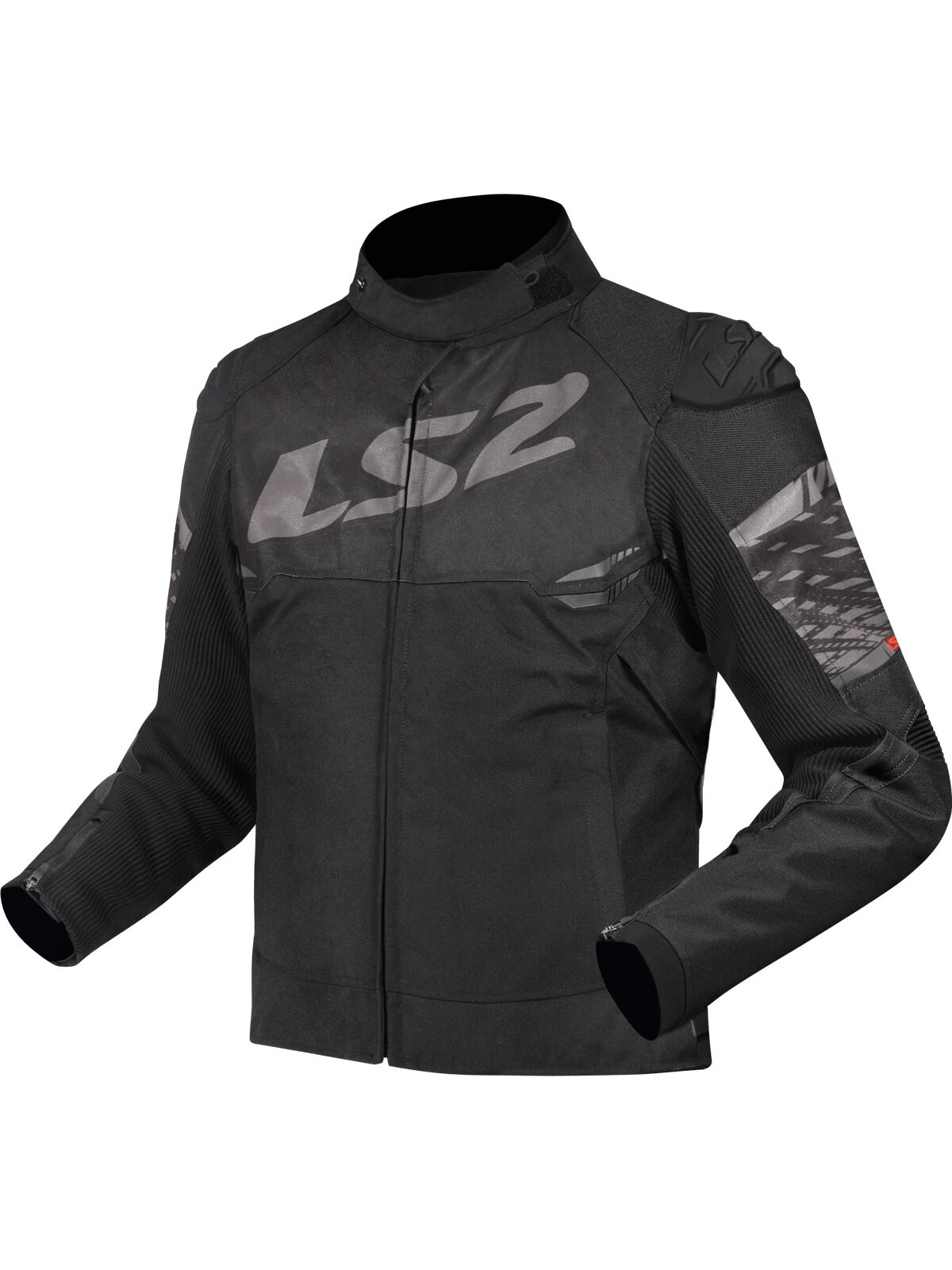 LS2 APEX LADY JACKET BLACK DARK GREY LS2 APEX LADY JACKET BLACK DARK GREY