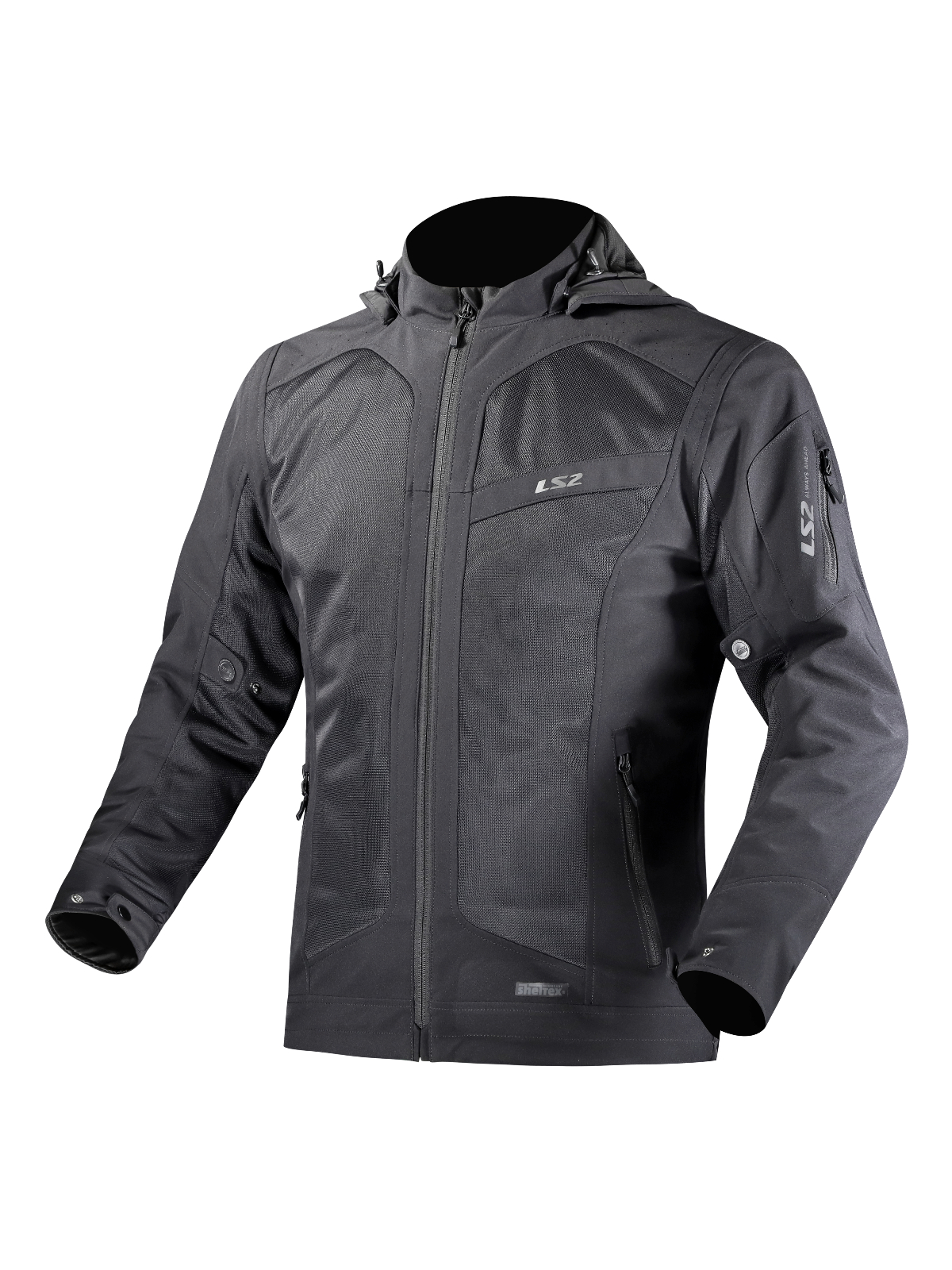 LS2 BOLTON AIR LADY JACKET BLACK