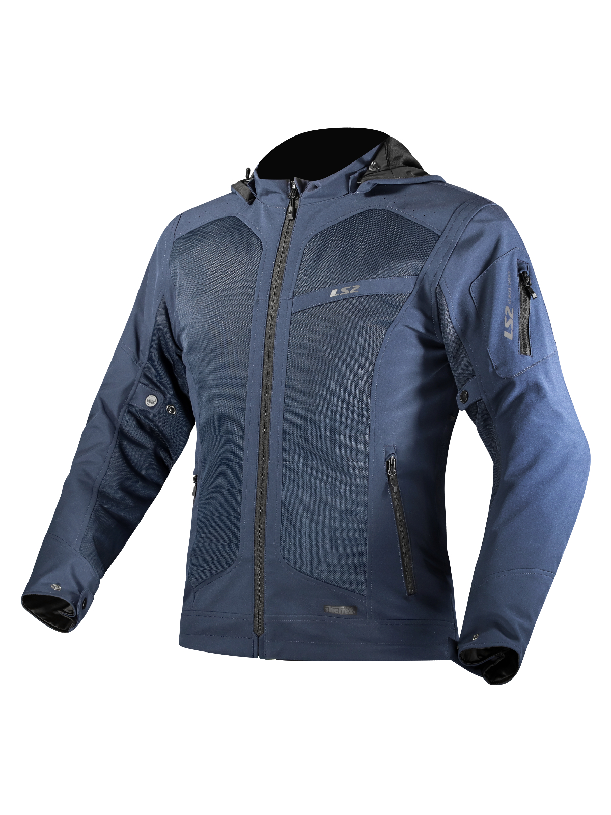 LS2 BOLTON AIR LADY JACKET DARK BLUE