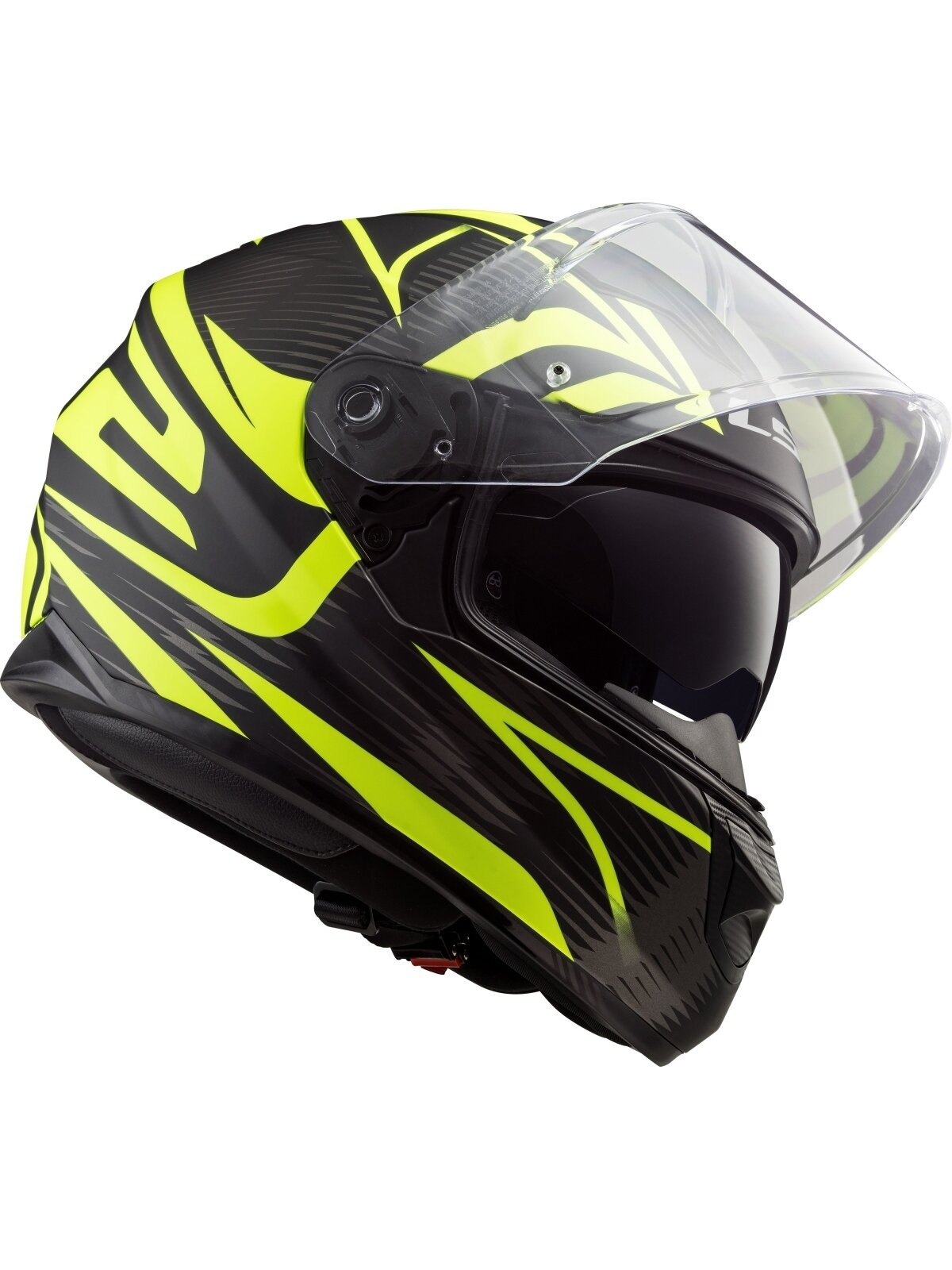 LS2 FF320 STREAM EVO JINK MATT BLACK YELLOW 8