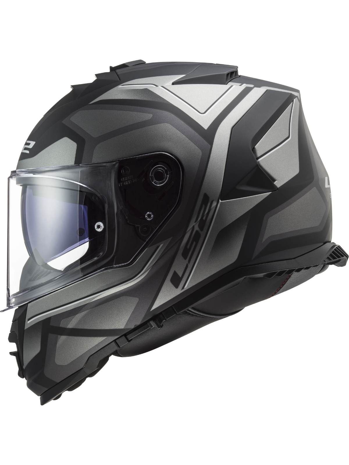 LS2 FF800 STORM II FASTER MATT TITANIUM-06 1