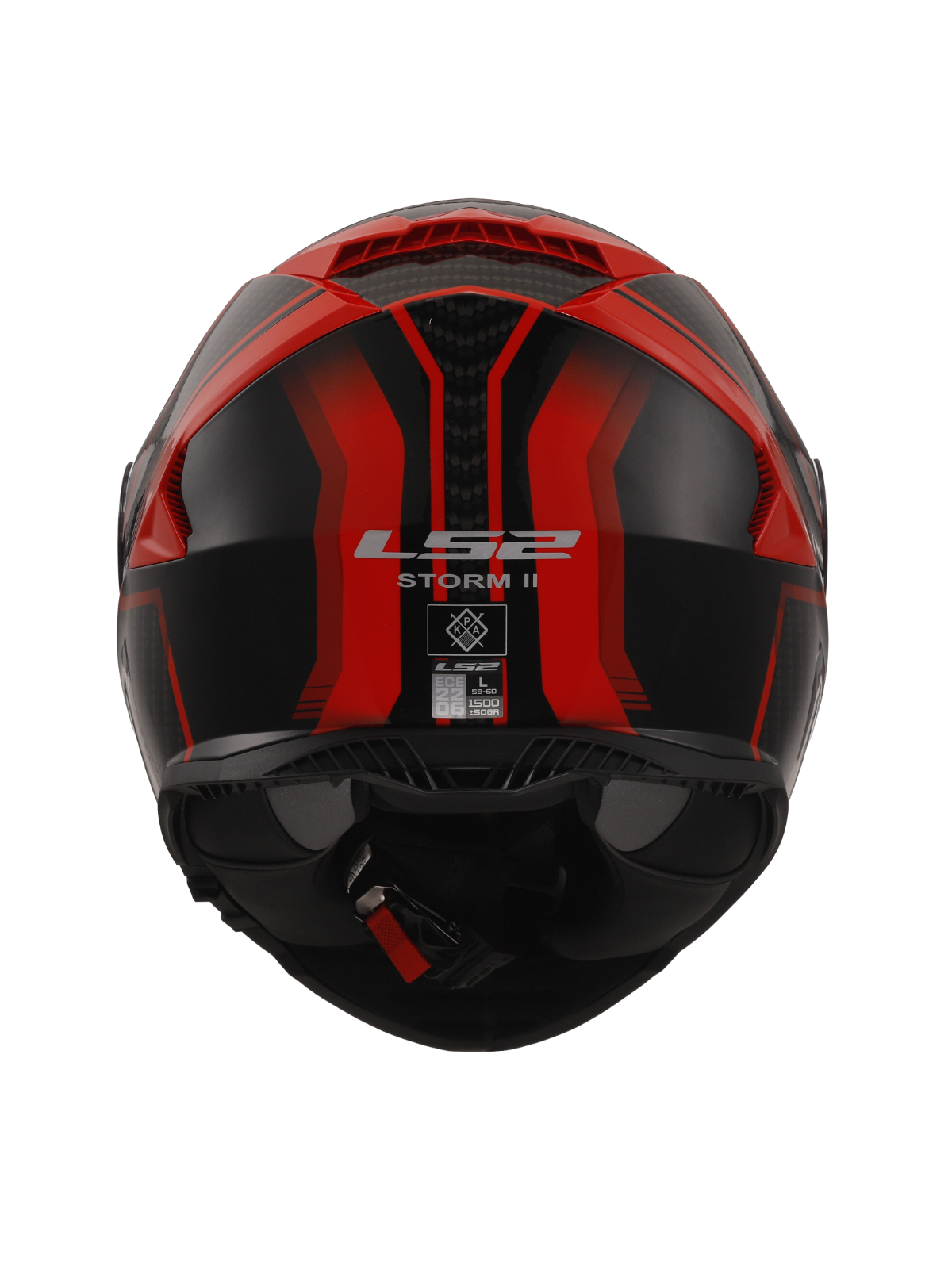 LS2 FF800 STORM II TRACKER BLACK RED-06 4 LS2 FF800 STORM II TRACKER BLACK RED-06 4