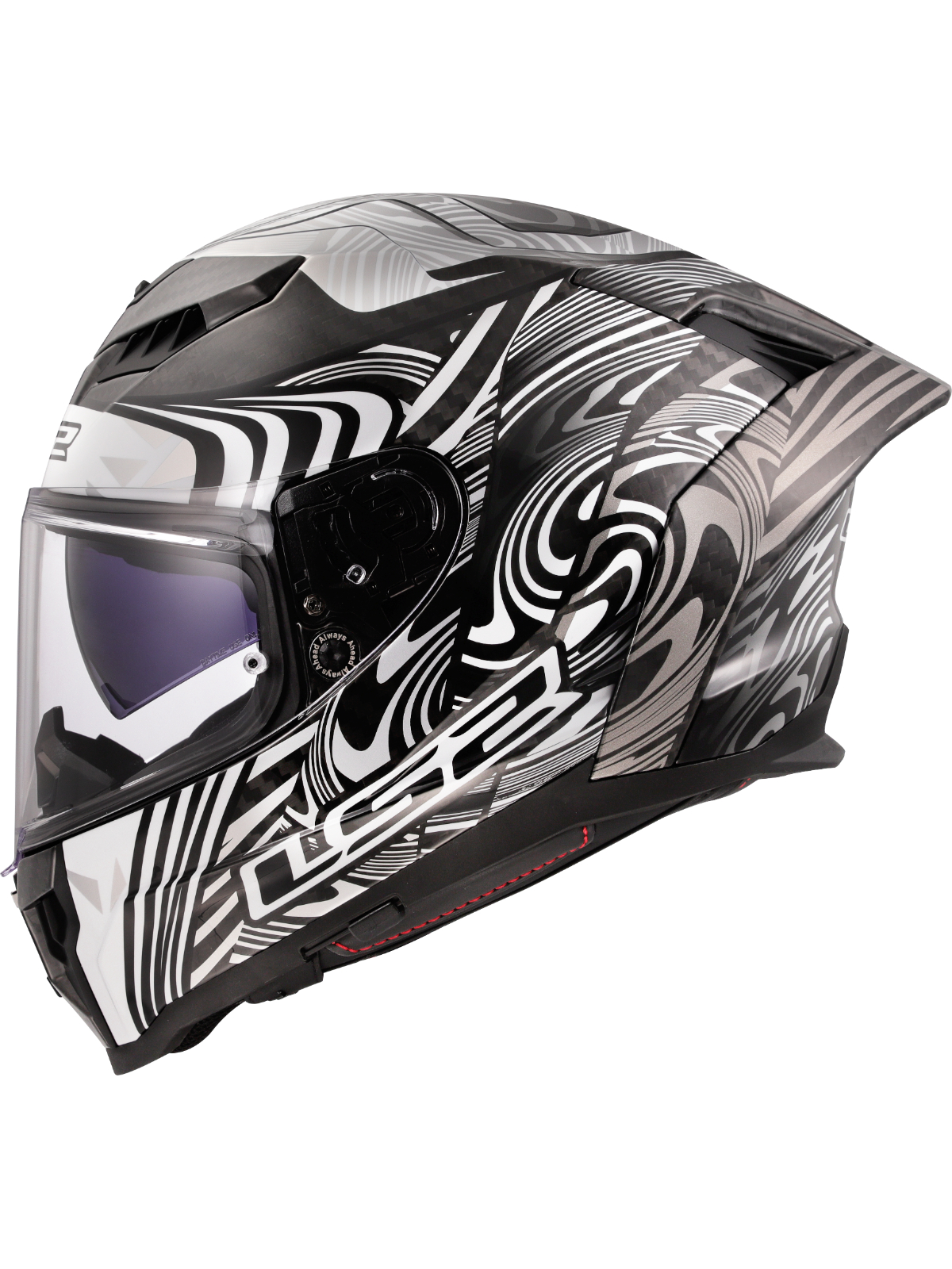 LS2 FF807 DRAGON ENTHUM SILVER 3