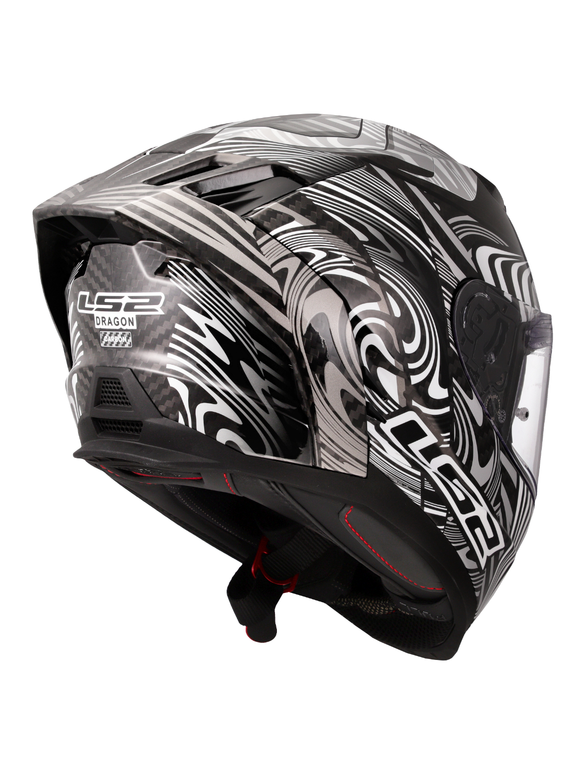 LS2 FF807 DRAGON ENTHUM SILVER 5