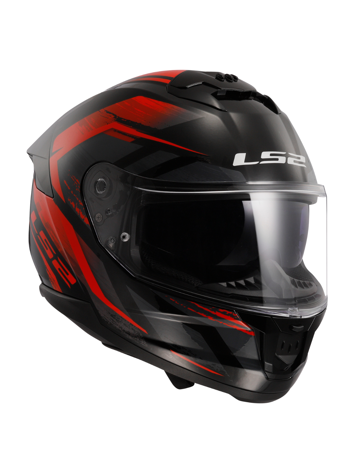 LS2 FF808 STREAM II FURY BLACK RED-06 5
