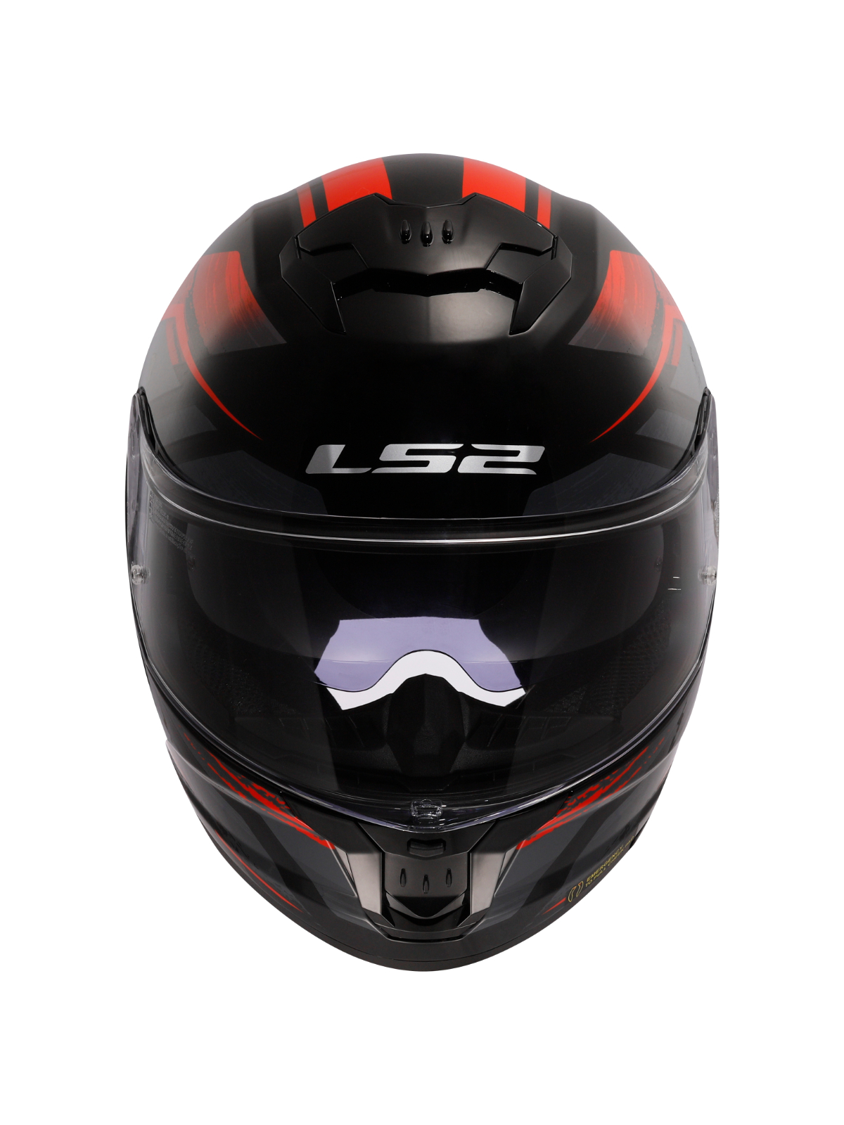 LS2 FF808 STREAM II FURY BLACK RED-06 6 LS2 FF808 STREAM II FURY BLACK RED-06 6