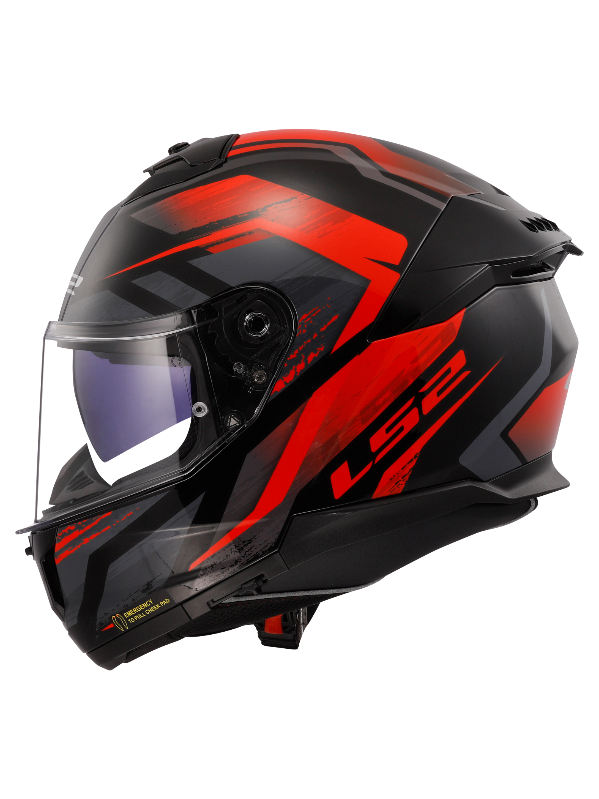LS2 FF808 STREAM II FURY BLACK RED-06 1