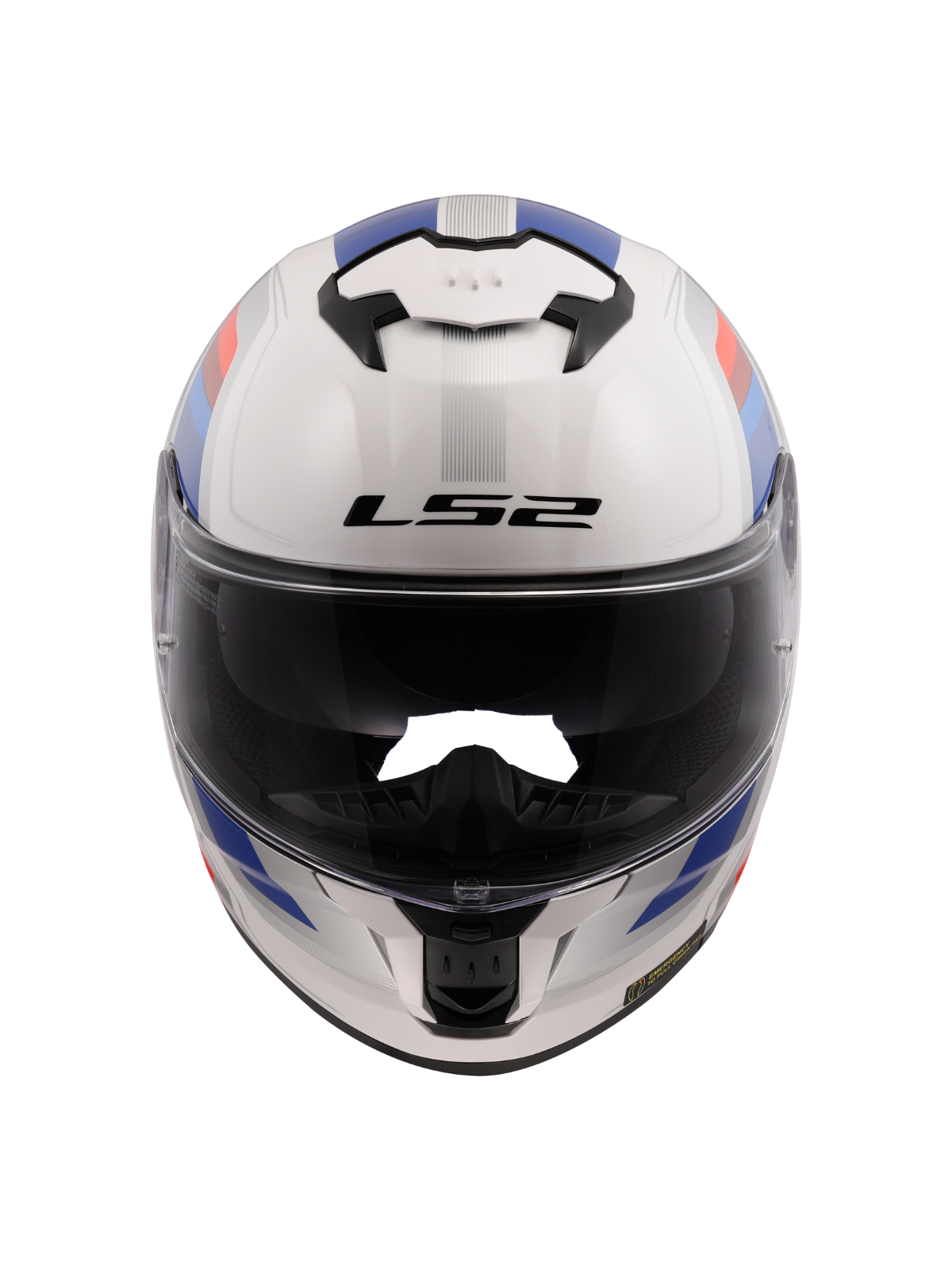 LS2 FF808 STREAM II VINTAGE WHITE BLUE RED-06 7