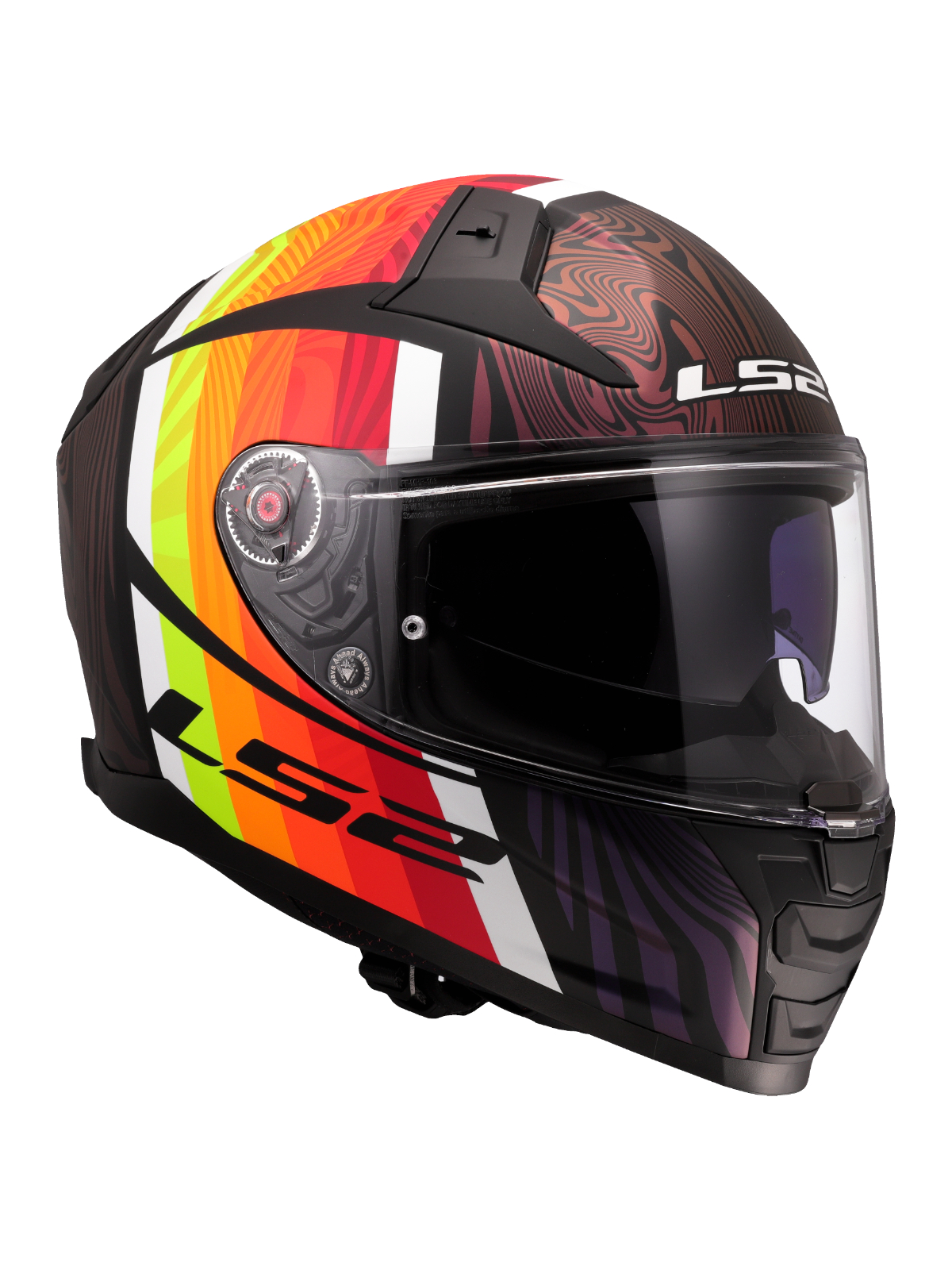 LS2 FF811 VECTOR II FREEDOM BLACK CHAMELEON-06 1