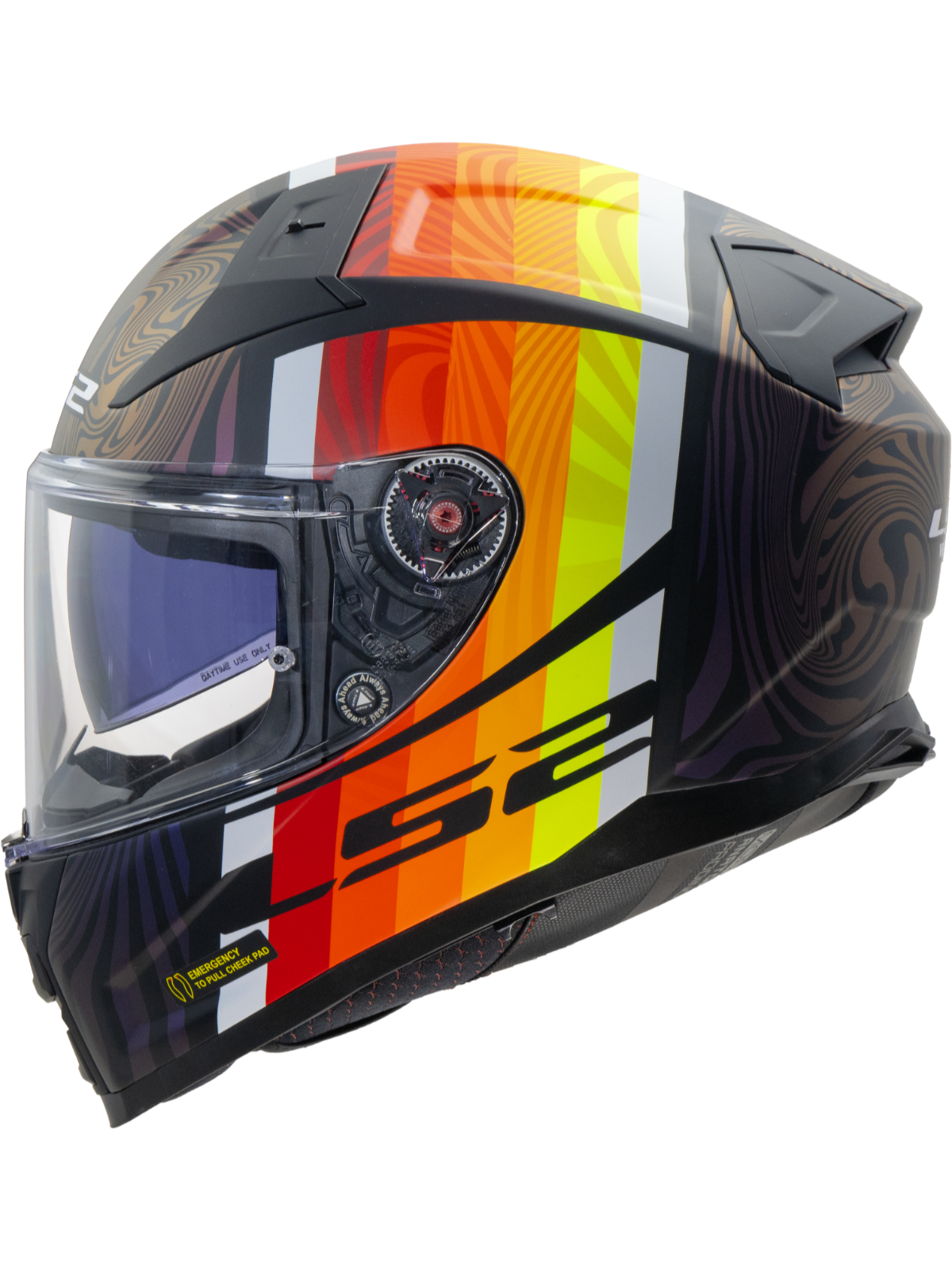 LS2 FF811 VECTOR II FREEDOM BLACK CHAMELEON-06 2