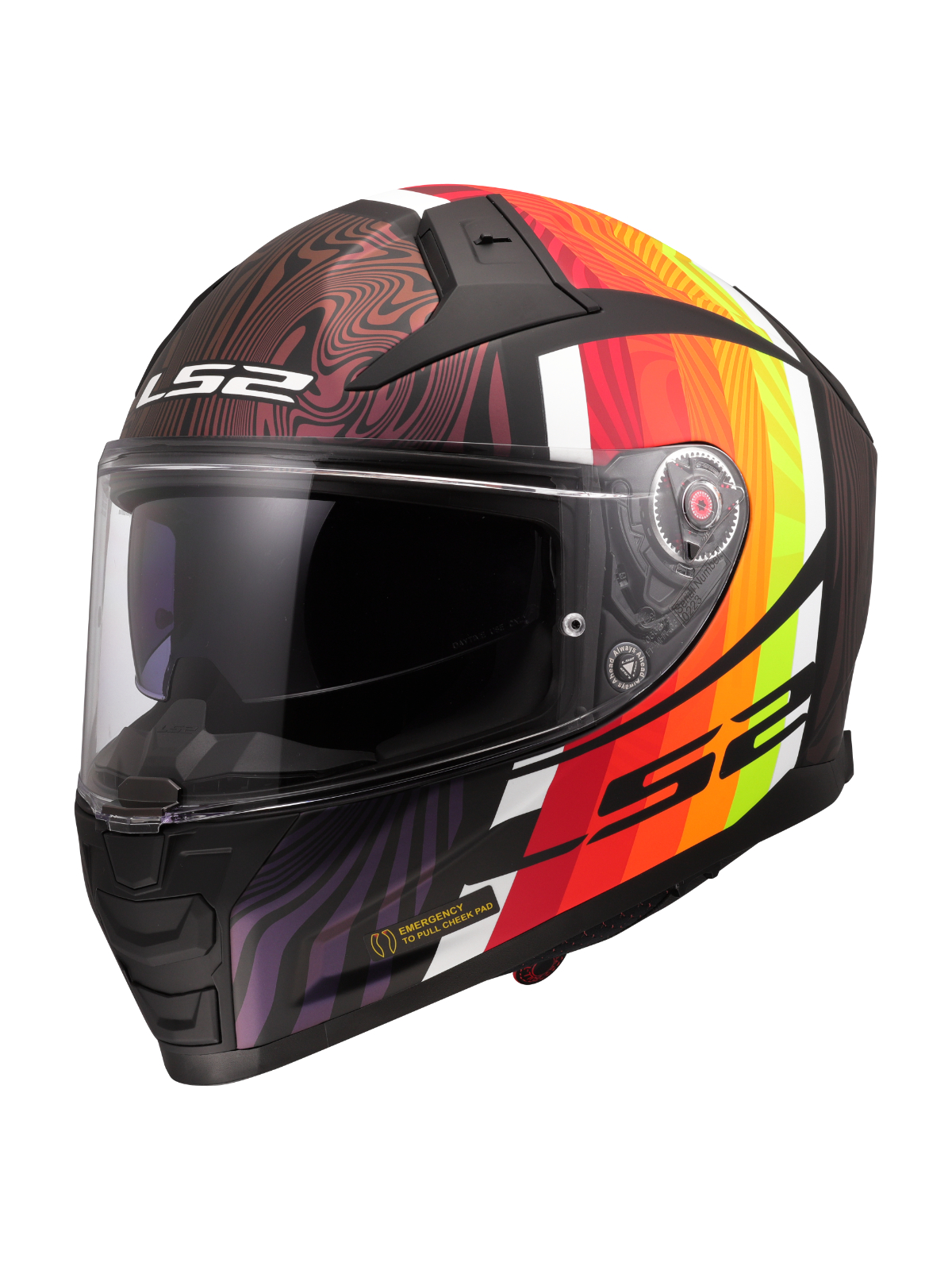 LS2 FF811 VECTOR II FREEDOM BLACK CHAMELEON-06 LS2 FF811 VECTOR II FREEDOM BLACK CHAMELEON-06
