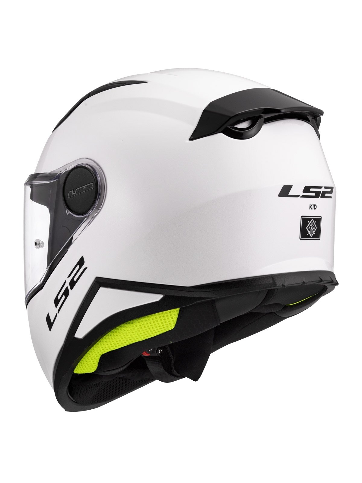 LS2 FF812 KID SOLID WHITE 6