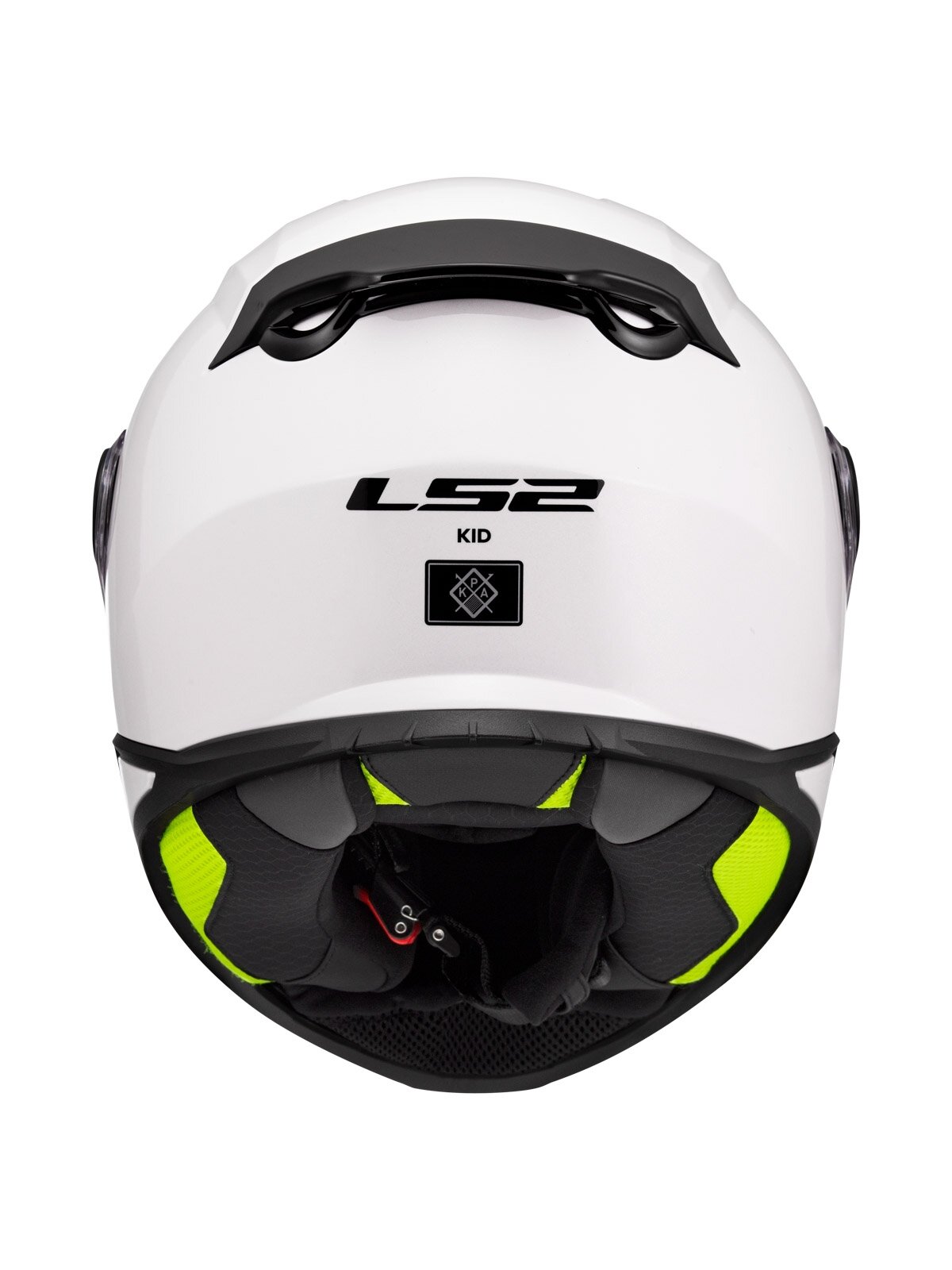 LS2 FF812 KID SOLID WHITE 7