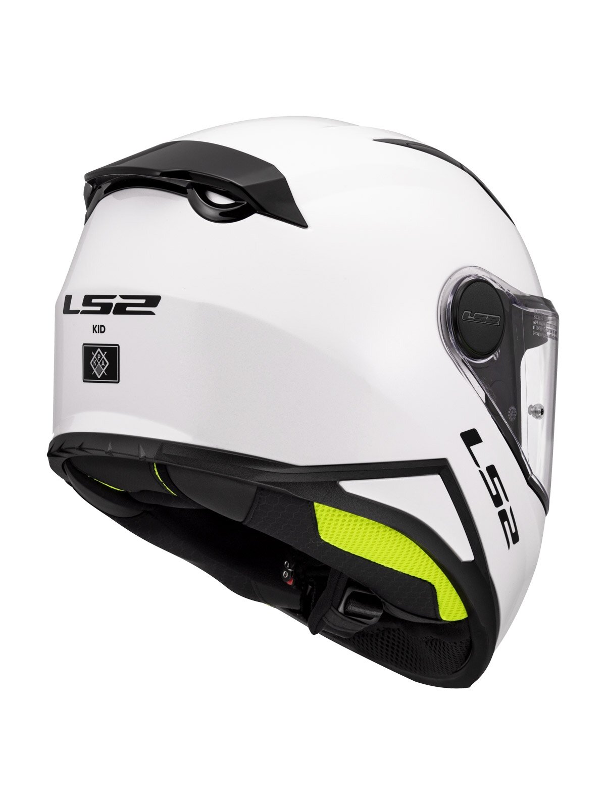 LS2 FF812 KID SOLID WHITE 1
