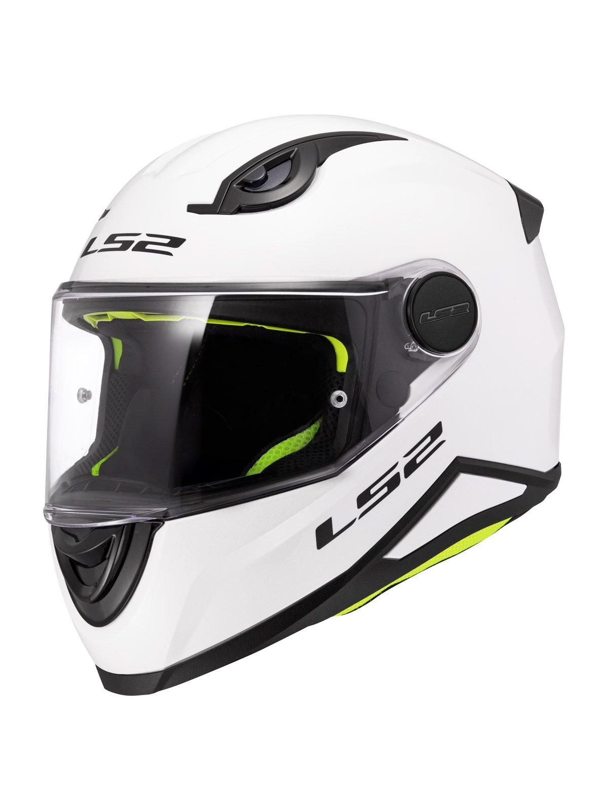 LS2 FF812 KID SOLID WHITE