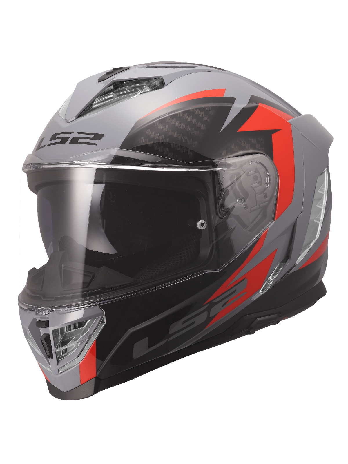 LS2 FF818 STORM III DYNAMO GREY RED