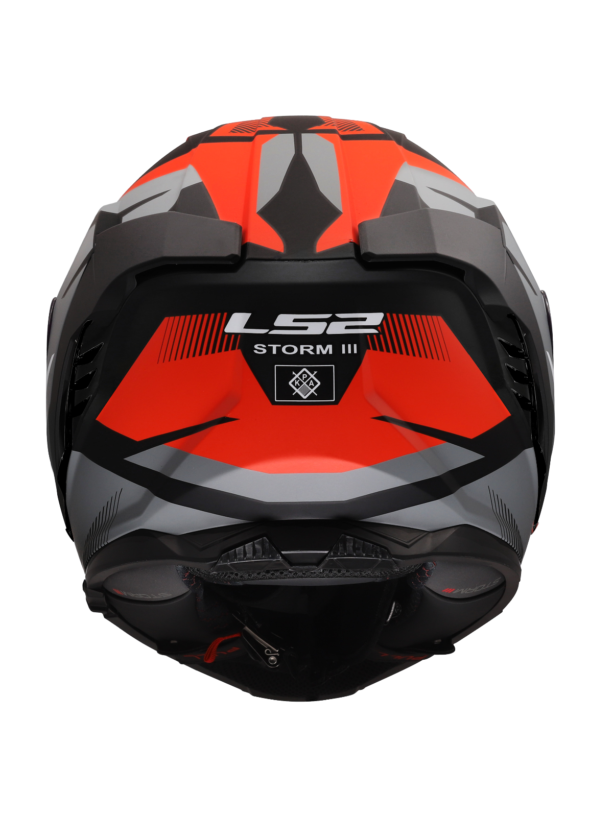 LS2 FF818 STORM III KOMAI BLACK RED 5