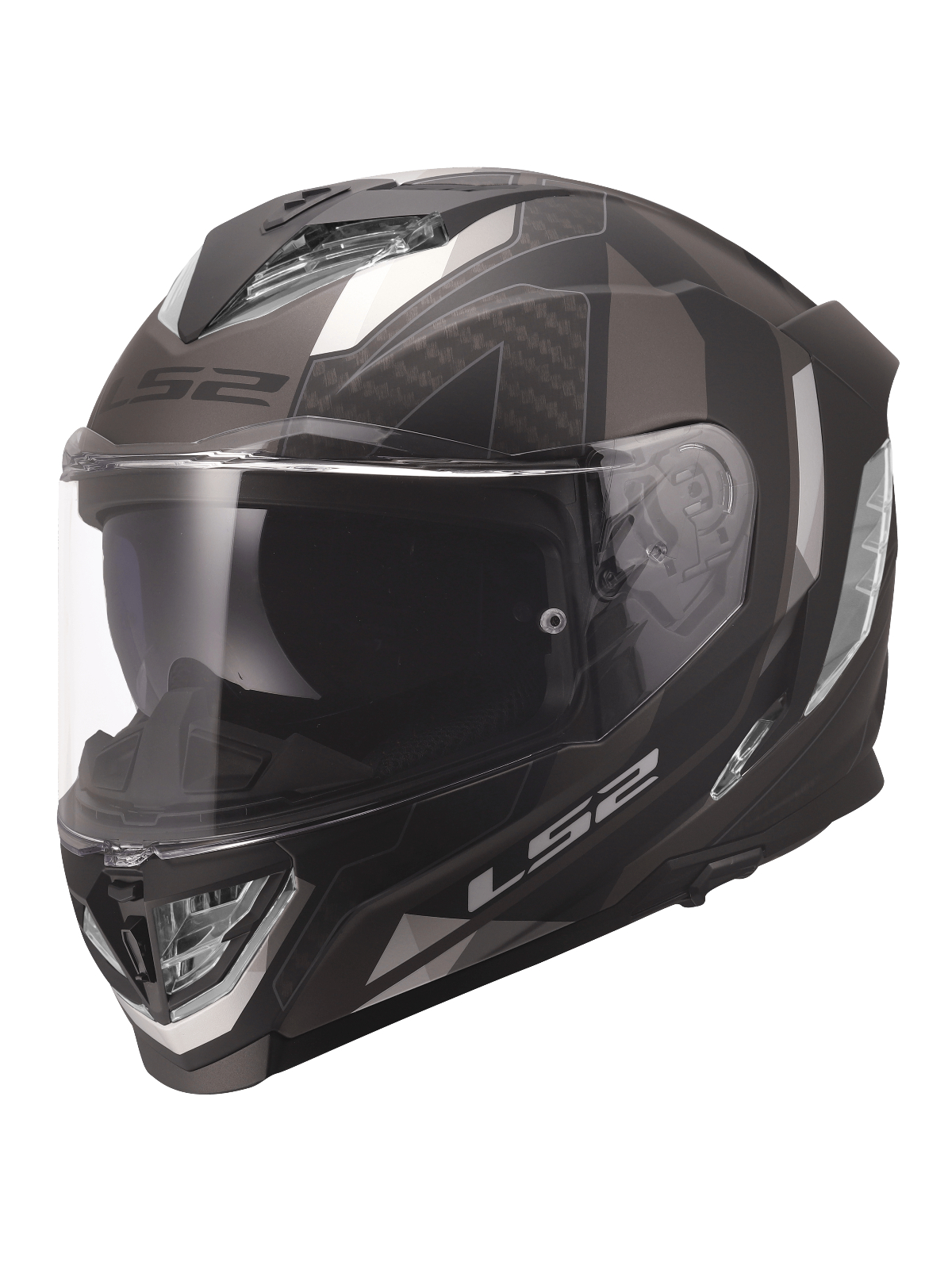 LS2 FF818 STORM III SPORTY BLACK GREY LS2 FF818 STORM III SPORTY BLACK GREY