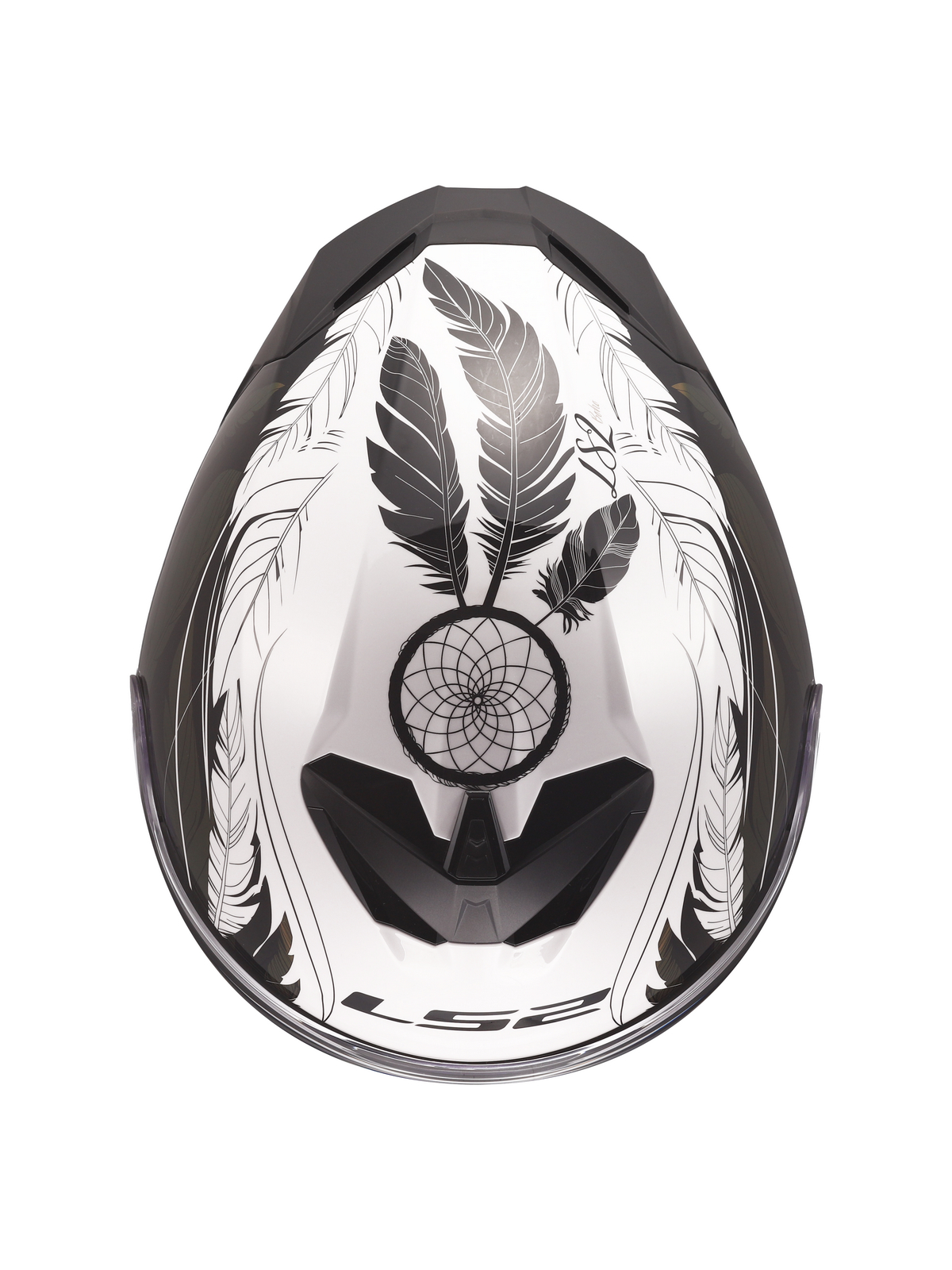 LS2 FF820 RAPID III BOHO WHITE BLACK PINK 2 LS2 FF820 RAPID III BOHO WHITE BLACK PINK 2