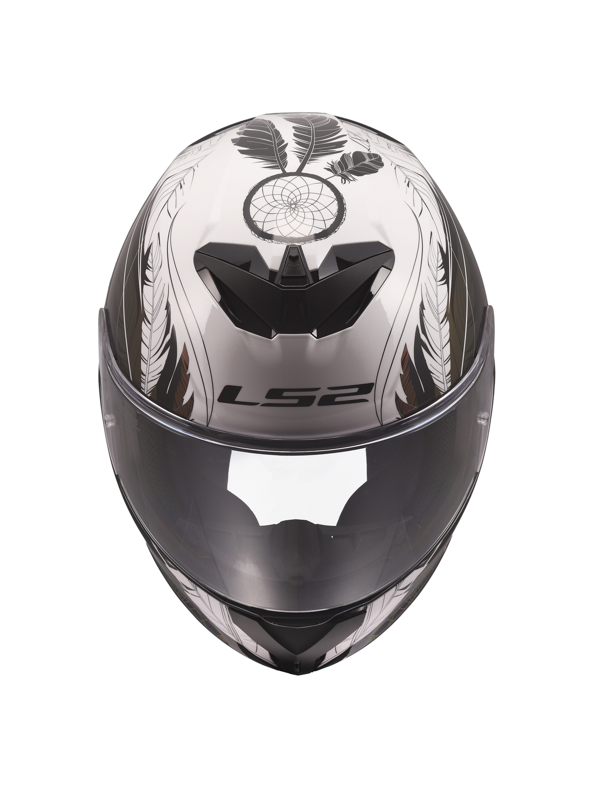 LS2 FF820 RAPID III BOHO WHITE BLACK PINK 8