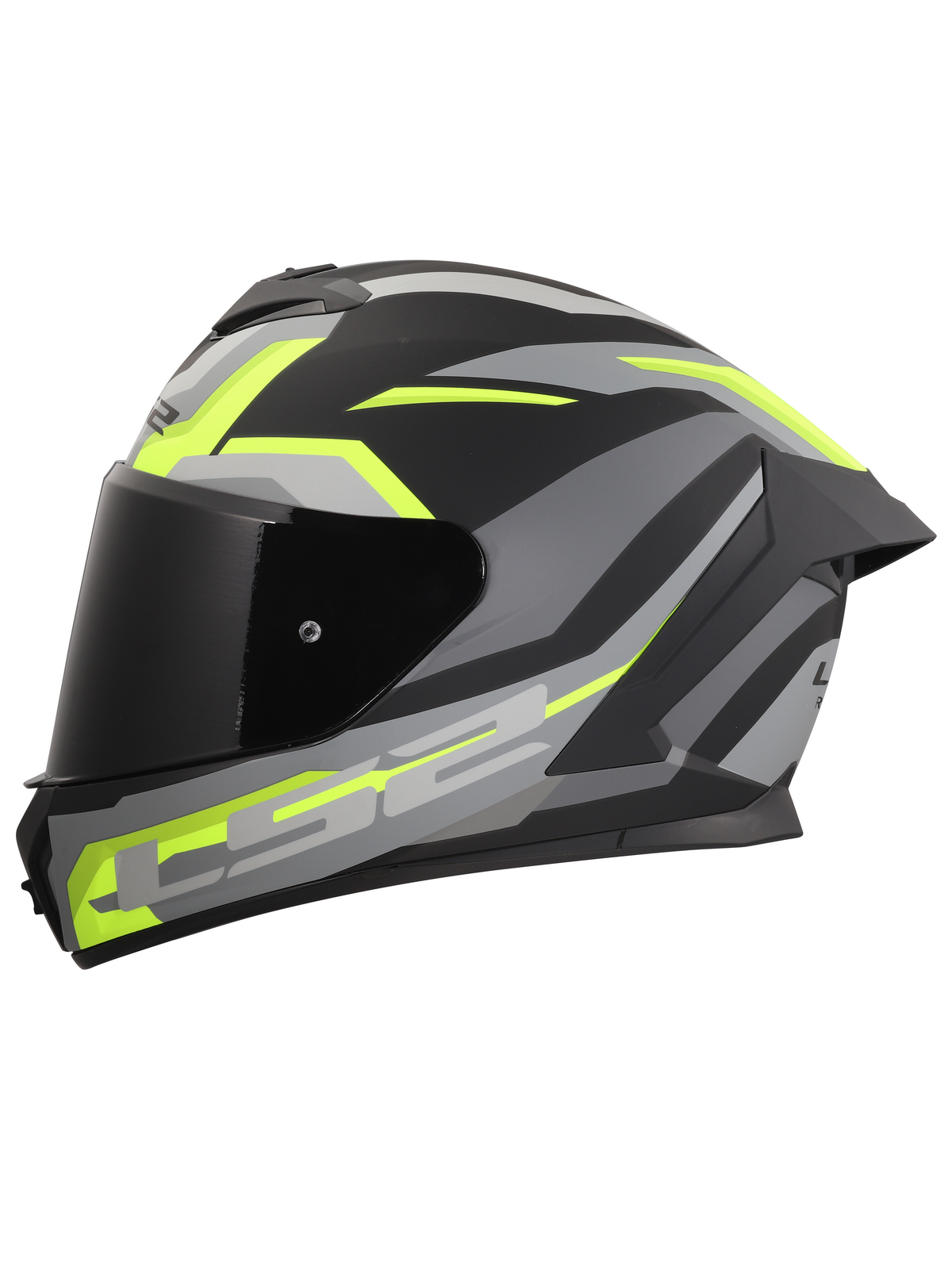 LS2 FF820 RAPID III HYPER BLACK H-V YELLOW 2