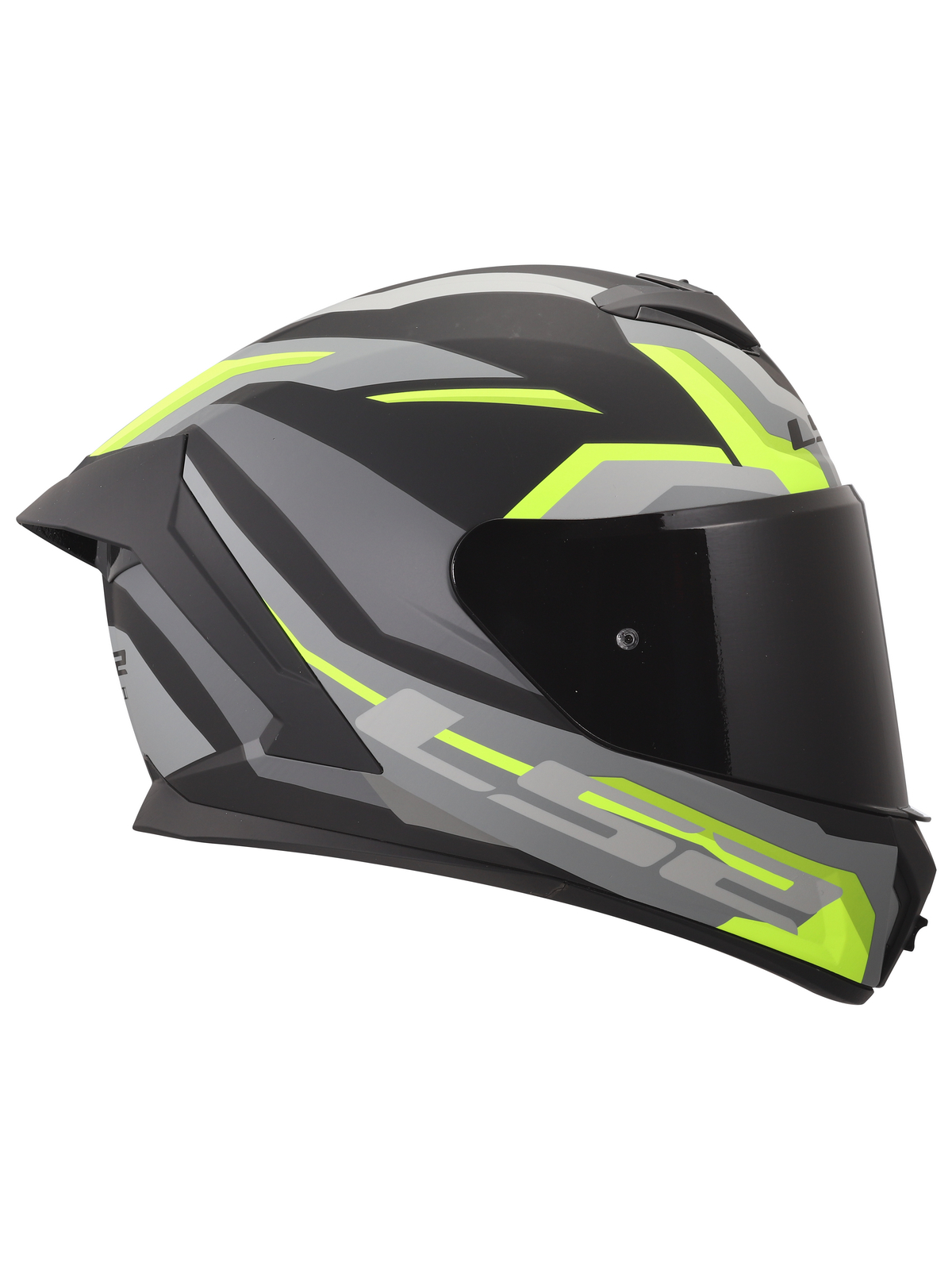 LS2 FF820 RAPID III HYPER BLACK H-V YELLOW 3 LS2 FF820 RAPID III HYPER BLACK H-V YELLOW 3