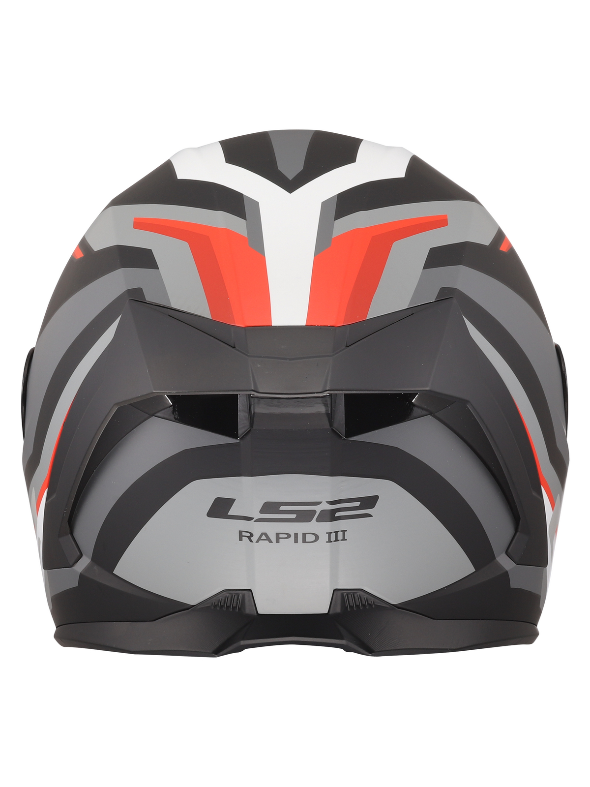 LS2 FF820 RAPID III HYPER BLACK RED 4